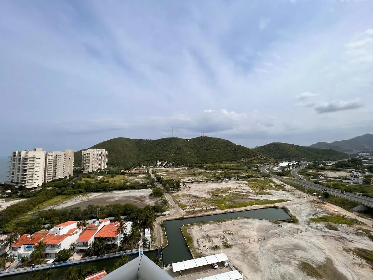 Edificio Areia En Pozos Colorados, Apto 2 Habitaciones 2 Banos Santa Marta  0*, Santa Marta (Magdalena)
